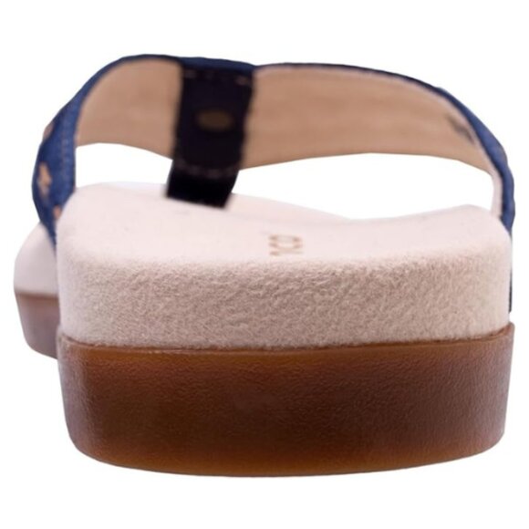 REVITALIGN Orthotic  Women's Laguna Slide Sandal Size 7 B (Wide) NAVY - Picture 3 of 6